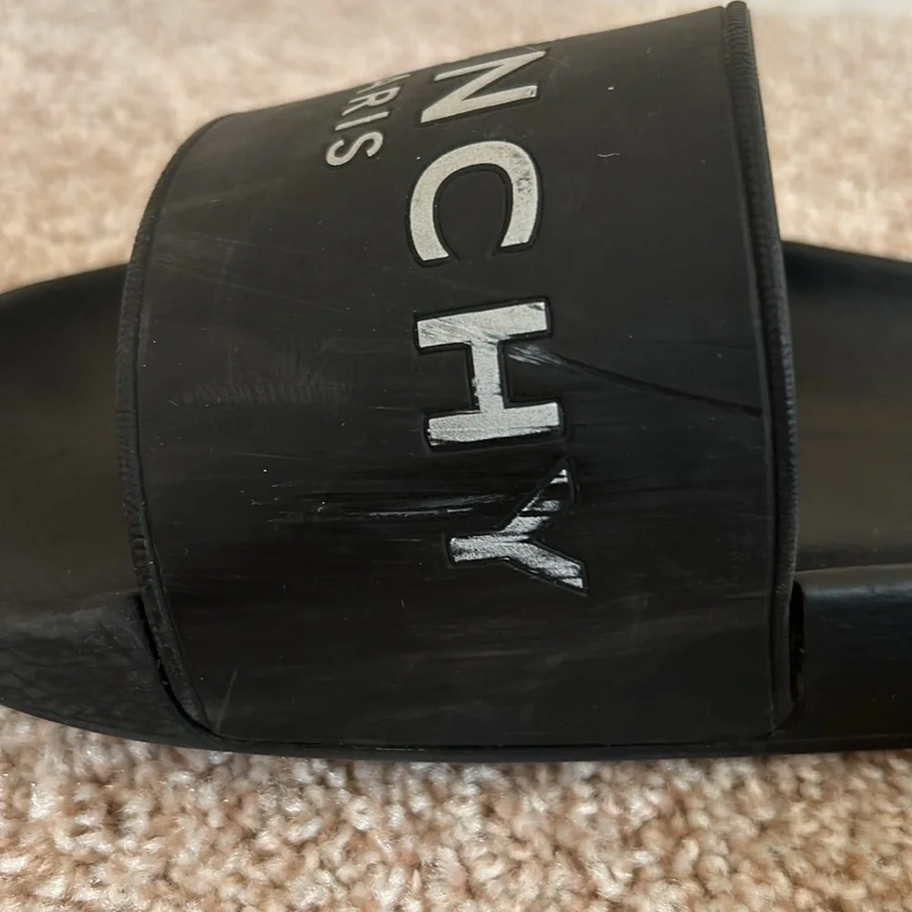 Givenchy Logo Pool Slide - Black